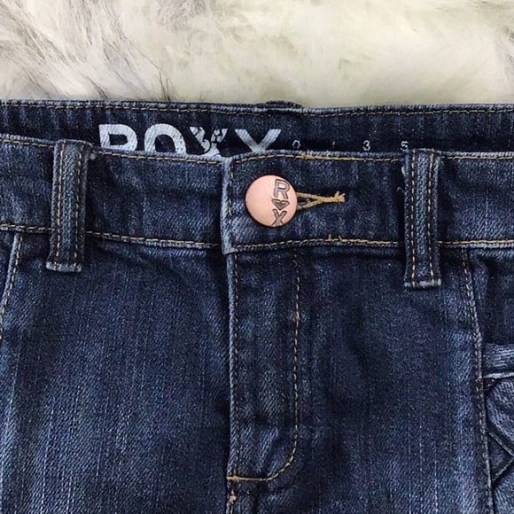 Juniors Roxy Denim Woven Pocket Denim Jean Mini - Picture 5 of 7